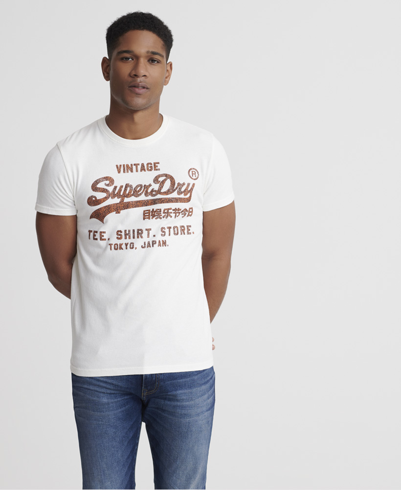 Superdry Mens Vintage Logo Bonded T-Shirt | eBay