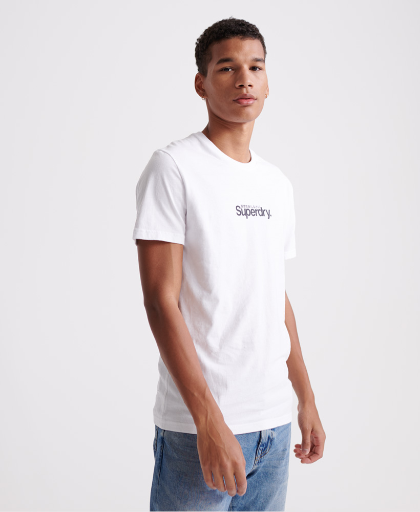 Uomo T-Shirt Essential Con Logo Core