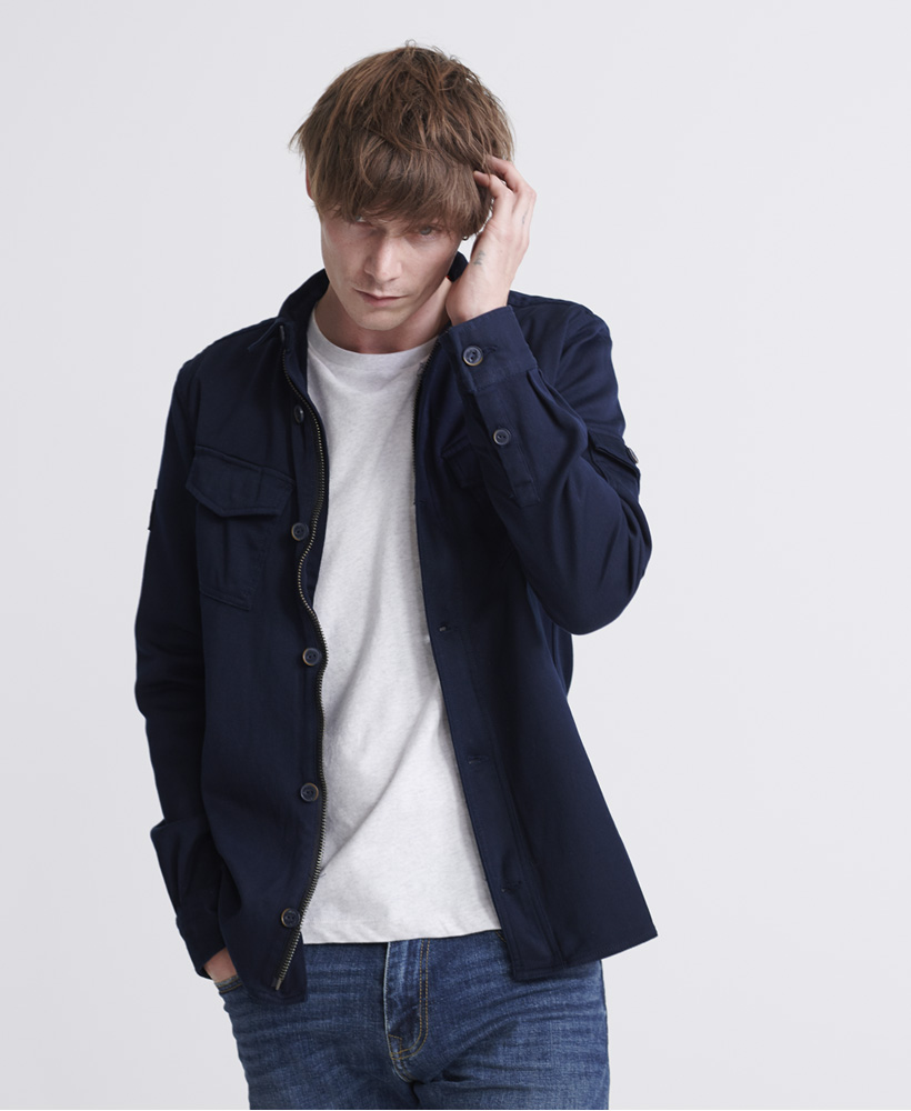 Superdry Mens Patch Patrol Long Sleeved 