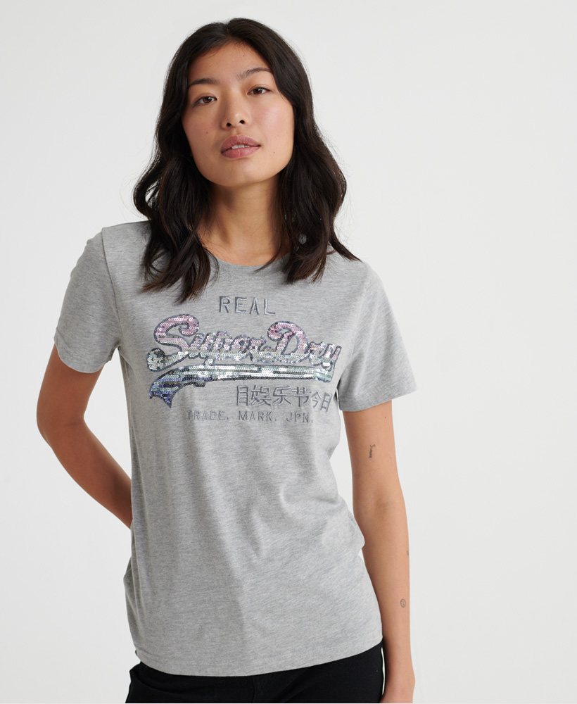 Superdry Womens Vintage Logo Ombre 