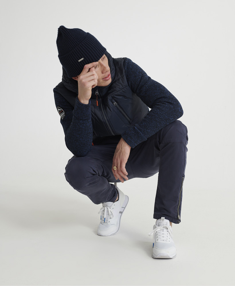 Superdry Mens Storm Hybrid Zip Hoodie eBay