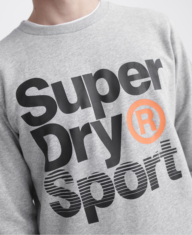 superdry core sport crew sweatshirt