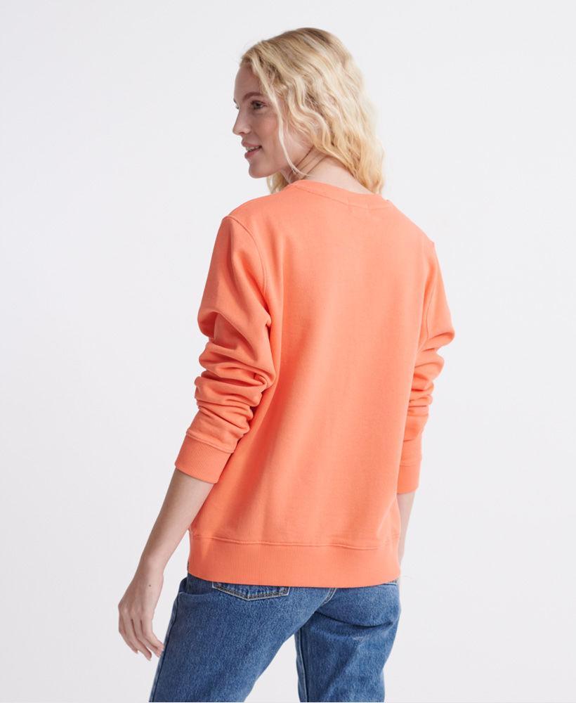 Superdry Womens Organic Cotton Standard Label Loopback Sweatshirt