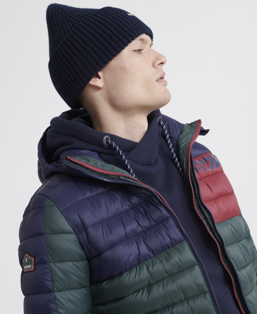 superdry colour blox fuji jacket