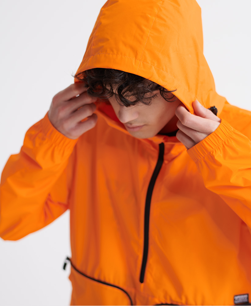 packaway overhead cagoule jacket