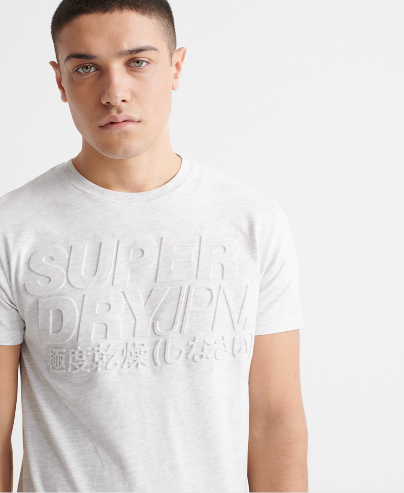 Superdry Mens Embossed Pastel Line T-Shirt | eBay