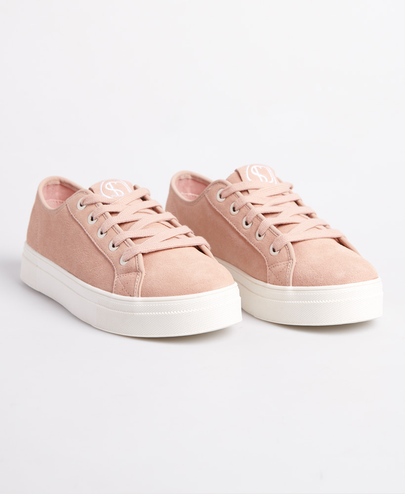 superdry platform trainers