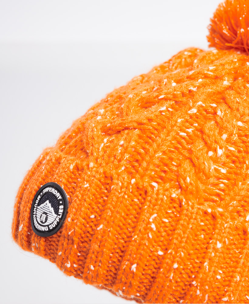 Superdry Womens Gracie Cable Beanie 