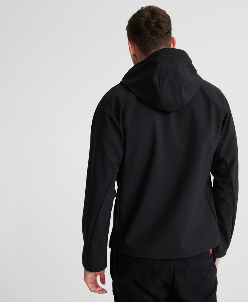 fleece back softshell