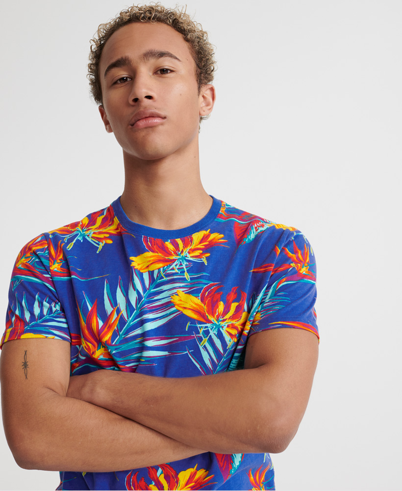 superdry floral shirt