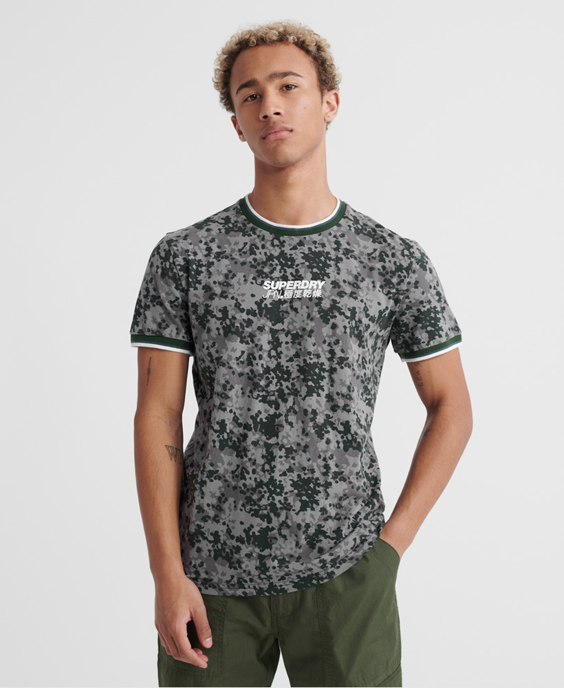Uomo T-Shirt Camo Air