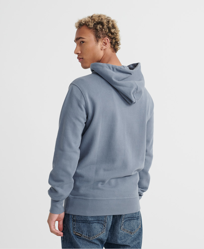 orange label pastelline loopback hoodie