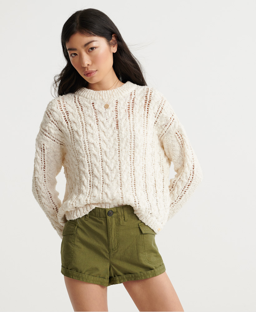 Maglione A Trecce Layla Open donna