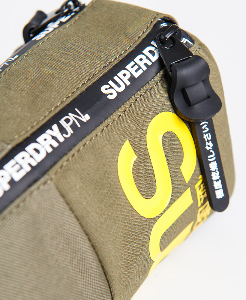 superdry double zip pencil case
