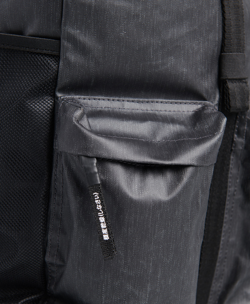 superdry roll top backpack