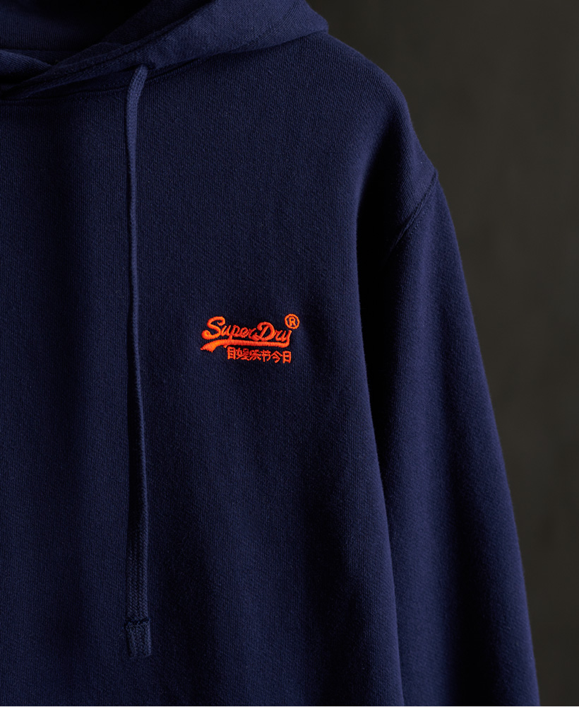 orange label pastelline loopback hoodie