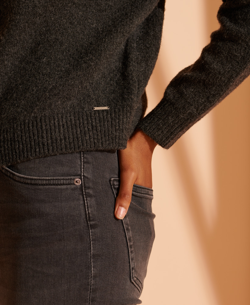 superdry funnel neck jumper