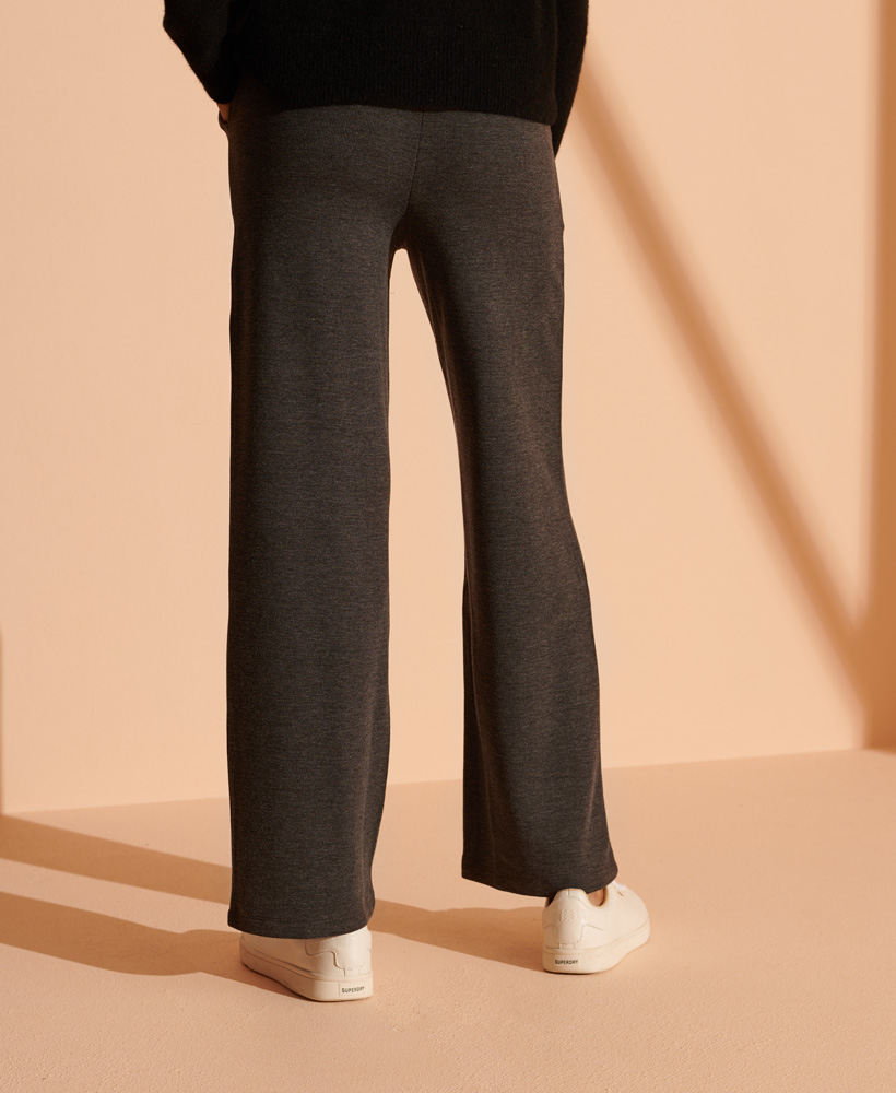 Superdry Womens Soft Rib Wide Leg 