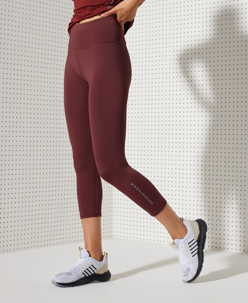 Leggings A Pinocchietto Con Logo Piccolo Training