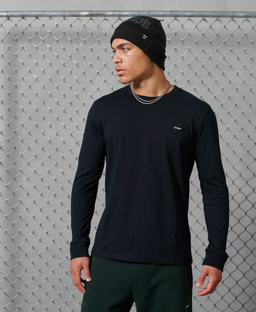 Maglia A Maniche Lunghe In Biologico Sportstyle uomo cotone