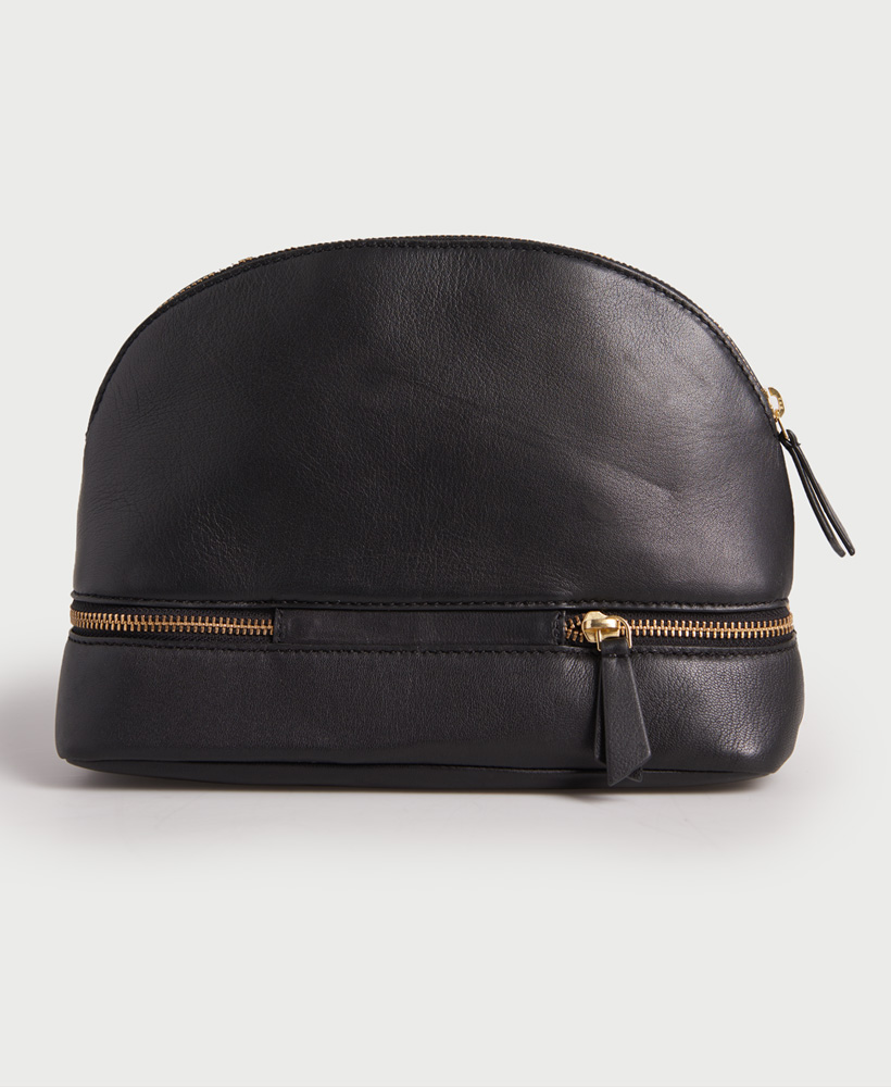 Superdry Womens Leather Make Up Bag | eBay