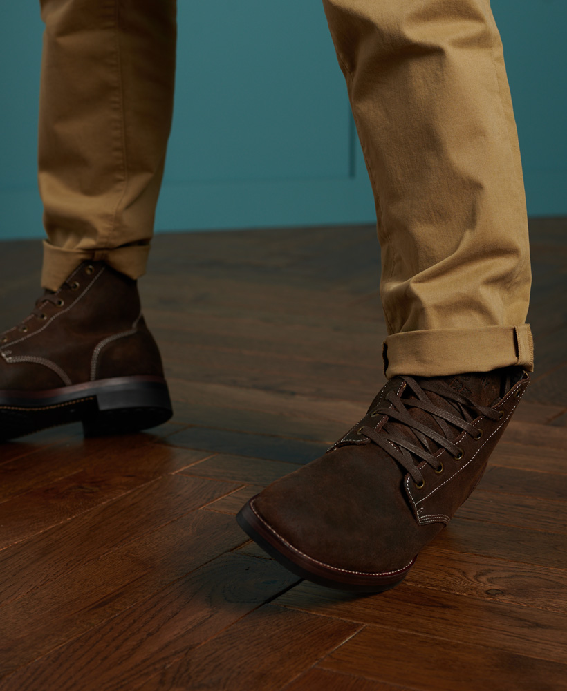 Superdry Hombre Botas Officer | eBay