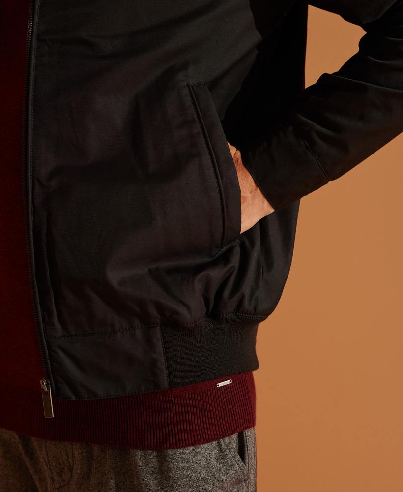 Superdry Mens Funnel Harrington Jacket eBay