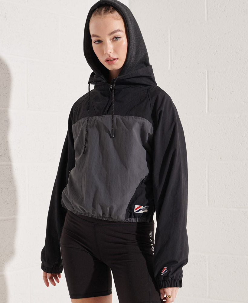 thumbnail 8  - Superdry Womens Overhead Cropped Cagoule Jacket