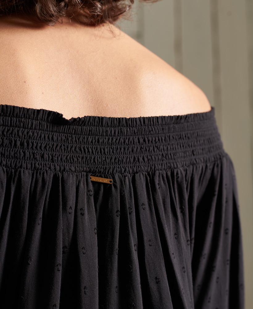 Superdry Womens Ameera Off The Shoulder Top - Picture 9 of 38