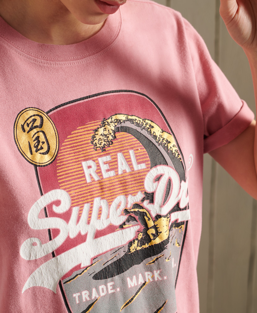 Miniaturansicht 13  - Superdry Damen Vintage Logo Itago T-Shirt