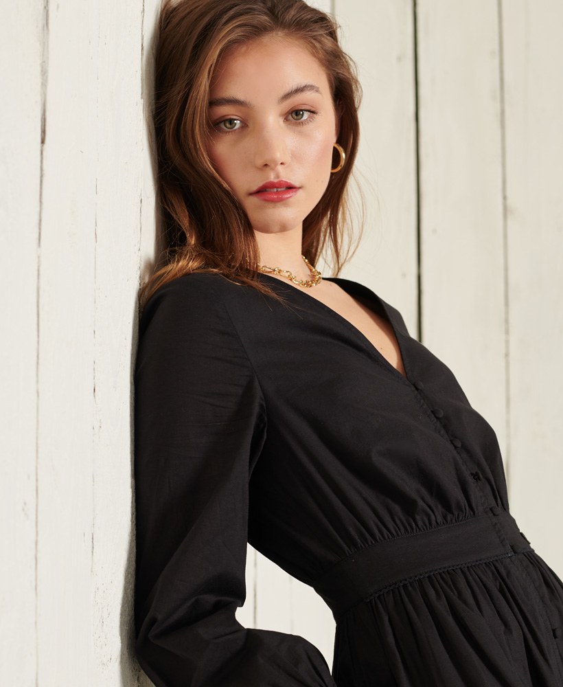 superdry maxikleid boho