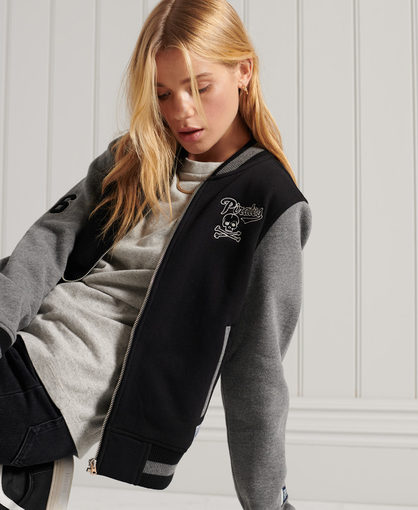 superdry womens baseball jacket