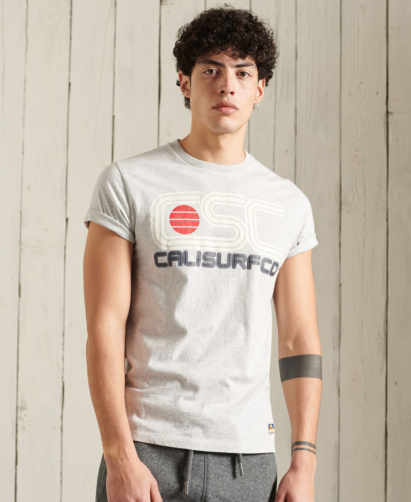 Uomo T-Shirt Con Grafica Cali Surf