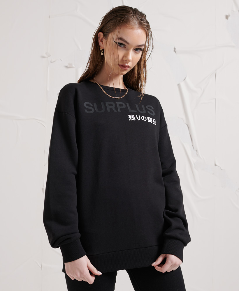 Felpa Girocollo Surplus donna