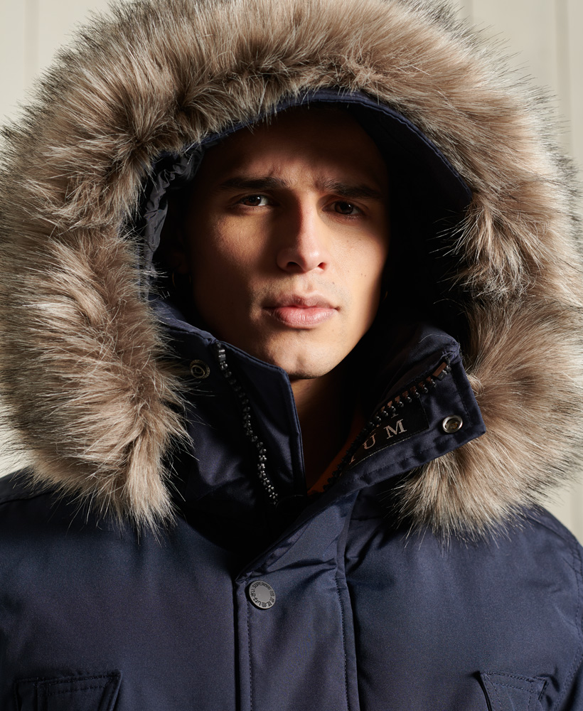 superdry premium ultimate down parka coat