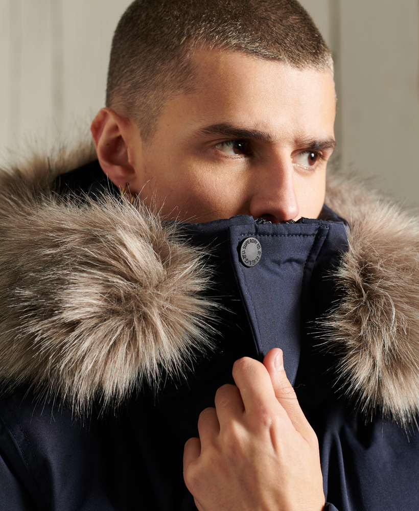 superdry premium ultimate down parka coat