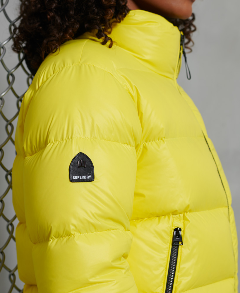 Superdry Womens Luxe Alpine Down Padded Jacket | eBay