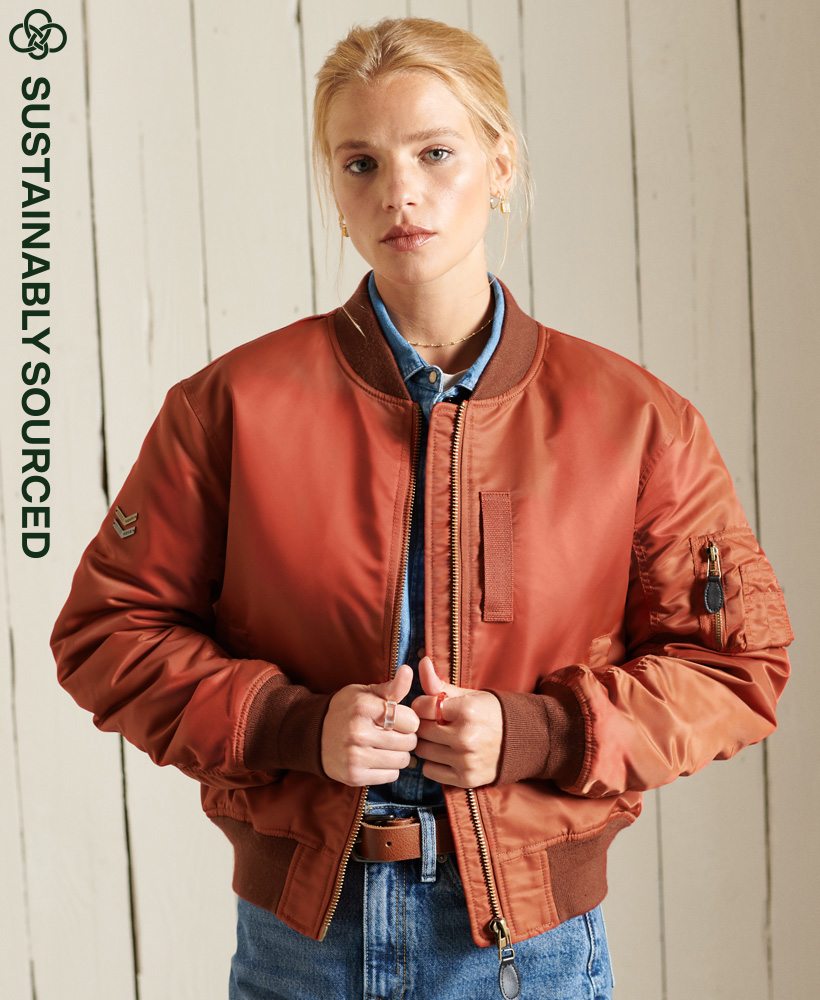 Superdry Womens Ma1 Bomber Jacket | eBay