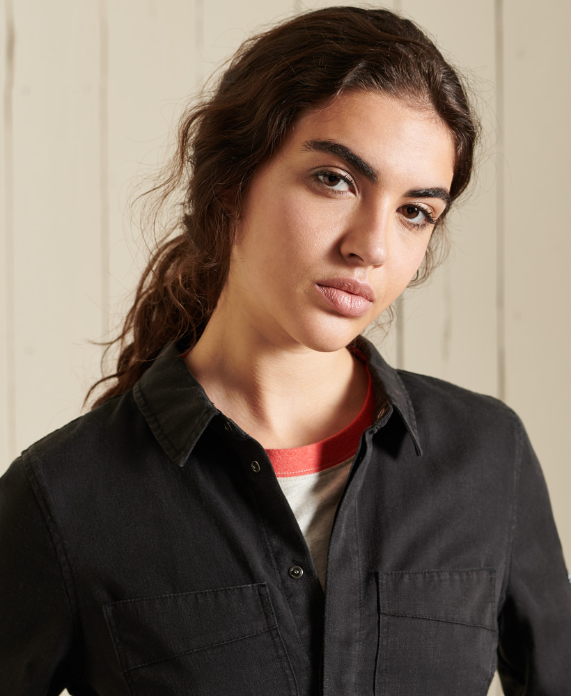 Superdry Womens Tencel Boiler Suit - Picture 9 of 17