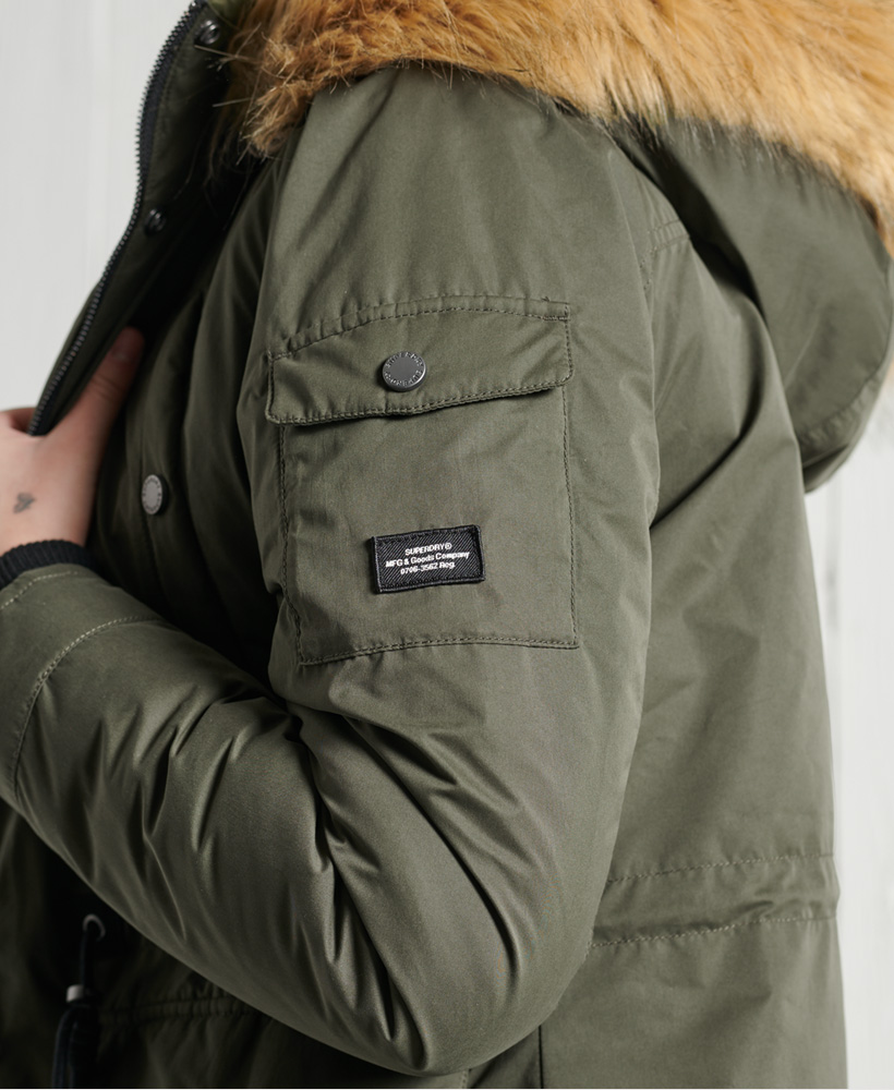 Superdry Womens Nadare Microfibre Parka 