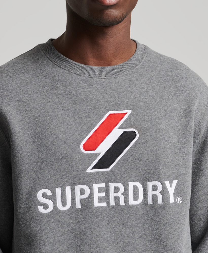 Superdry Mens Stacked Applique Logo 