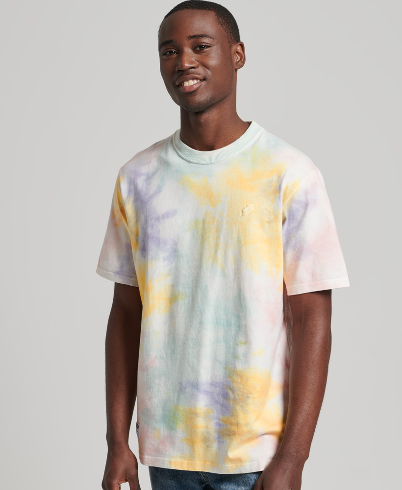 kleding Heup Maria Superdry Mens Code Pastel Tie Dye T-Shirt | eBay