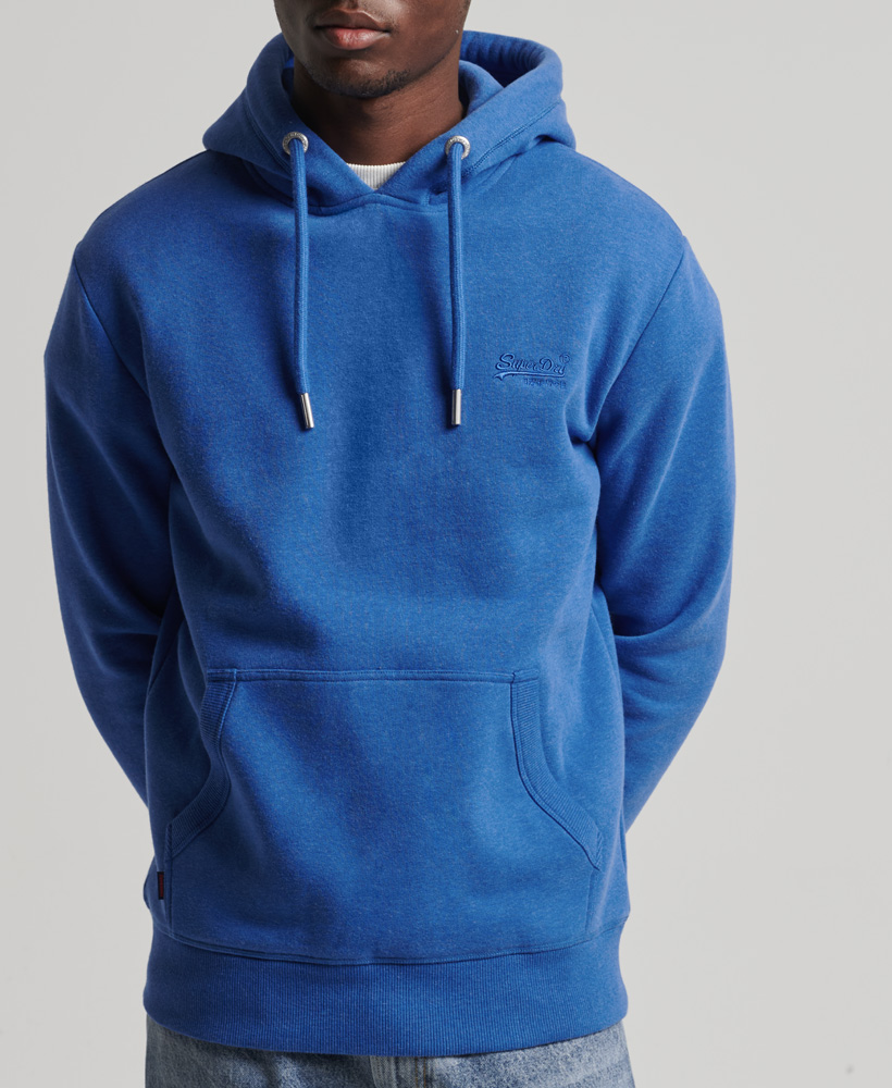 Superdry Mens Organic Cotton Vintage Logo Embroidered Hoodie eBay