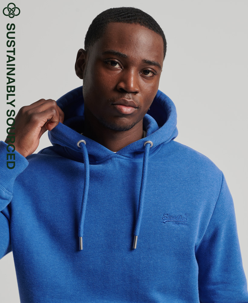 Superdry Mens Organic Cotton Vintage Logo Embroidered Hoodie eBay