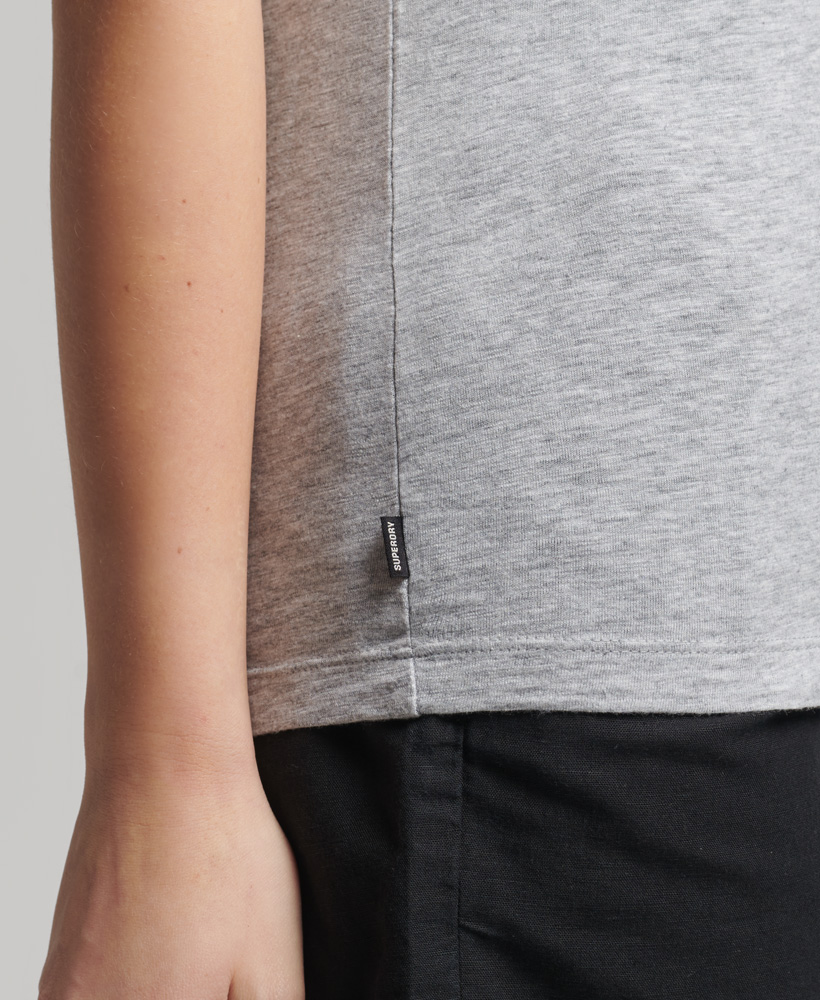 Superdry Womens Organic Cotton Pocket V-Neck T-Shirt | eBay