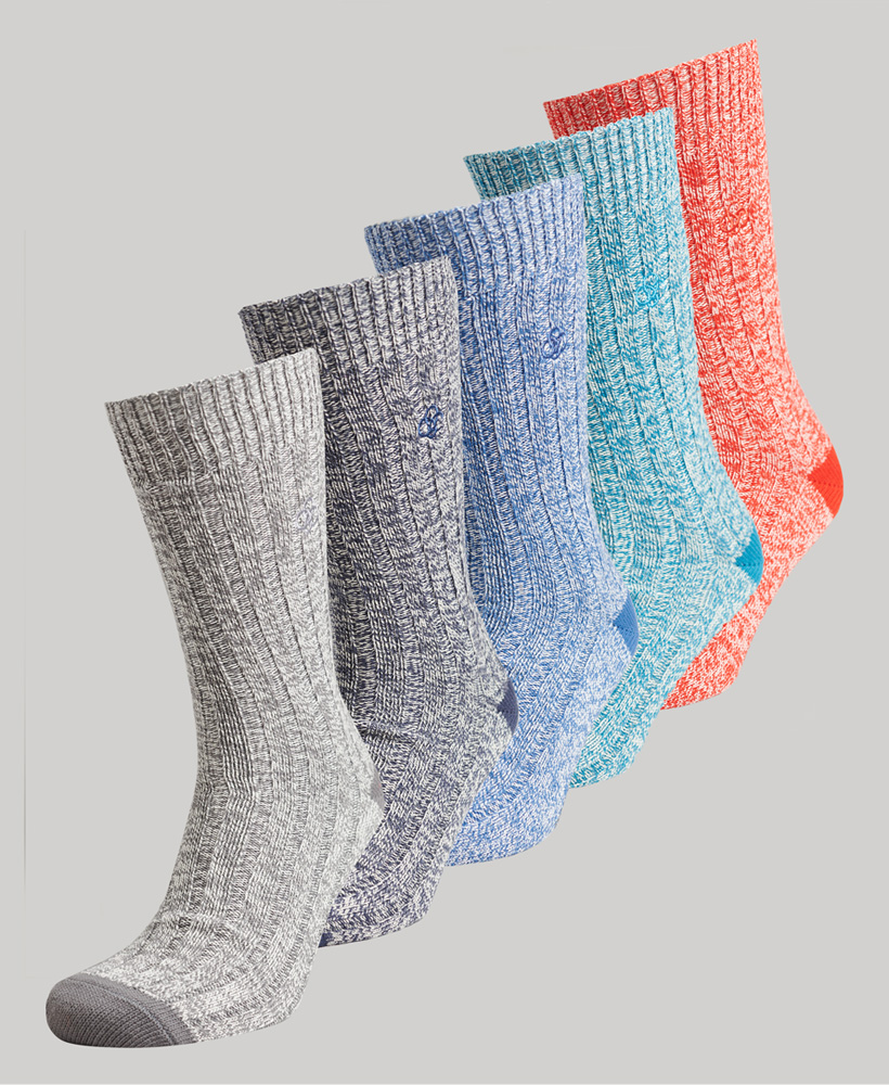 Superdry Unisex Organic Cotton Twist Sock Gift Set