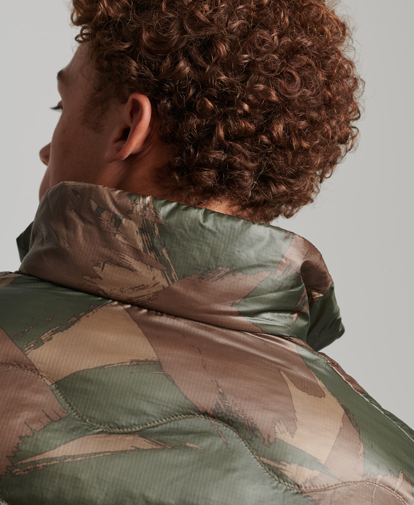 Superdry Mens Short Quilted Light Puffer Jacket eBay