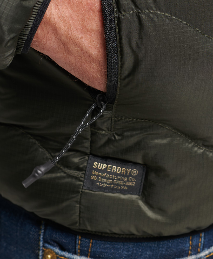 Superdry Mens Short Quilted Light Puffer Jacket eBay