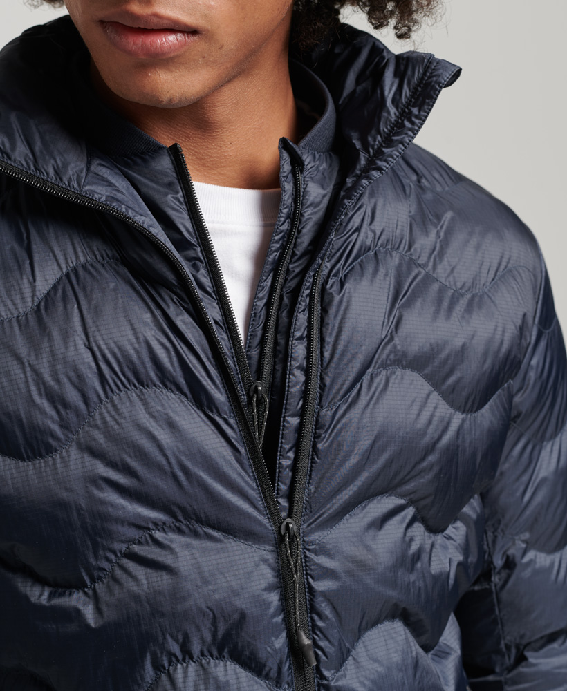 Superdry Mens Short Quilted Light Puffer Jacket eBay