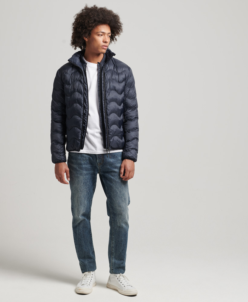 Superdry Mens Short Quilted Light Puffer Jacket eBay